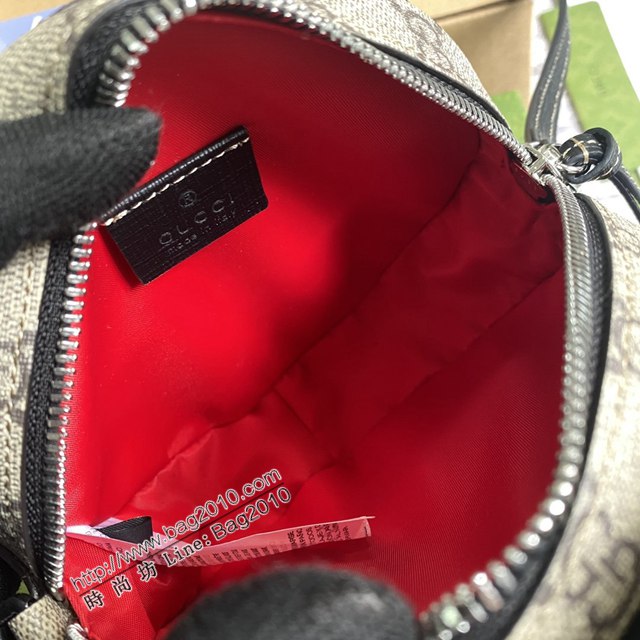 Gucci新款包包 古馳Marmont系列圓形包 Gucci小七星飄蟲圖案斜挎包 664080  ydg3050